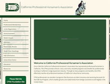 Tablet Screenshot of cpha.org